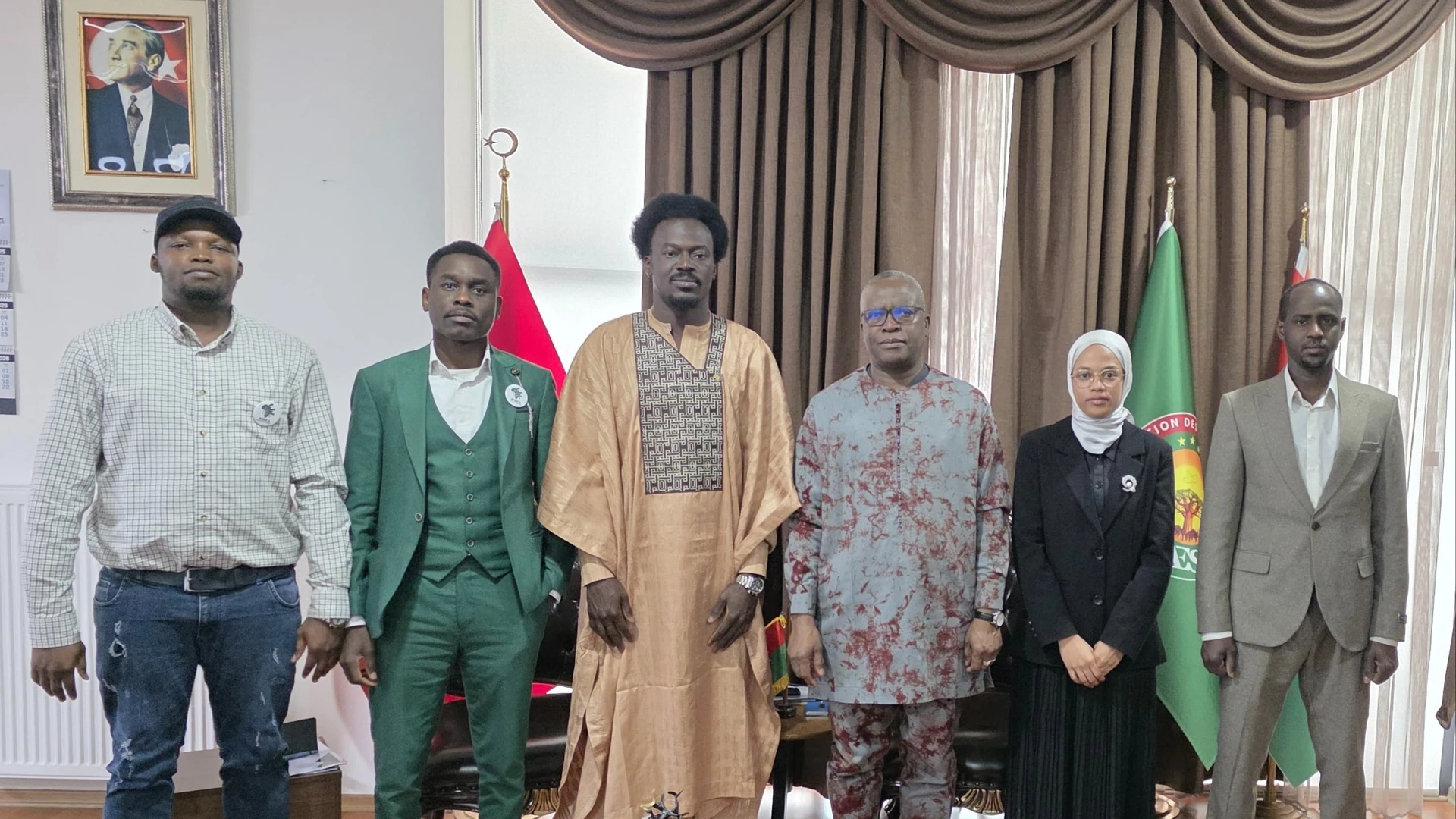 AWB Executive Office meets with the Ambassador of Burkina Faso in Turkey