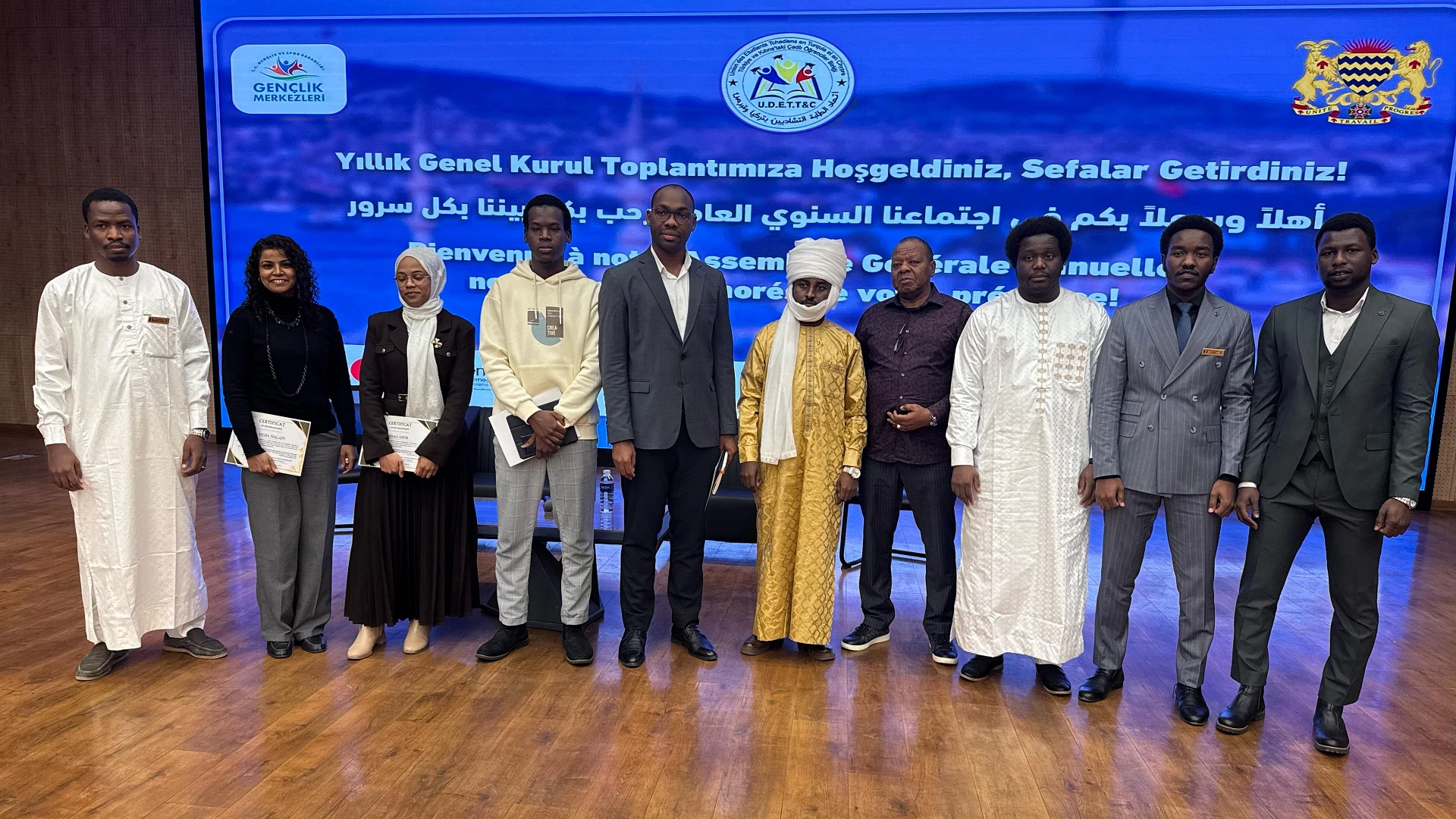 AWB at the General Assembly of the Association of Chadian Students in Türkiye, Cyprus and Azerbaijan